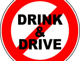 Don't drink and drive sign